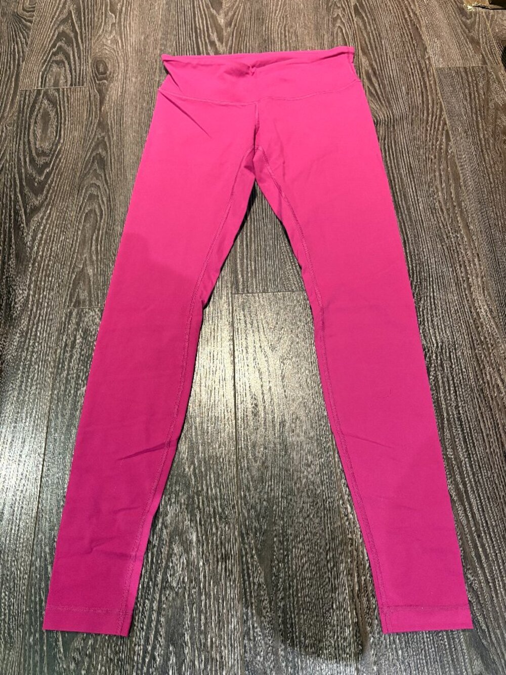 Lululemon Wunder Under Pink Leggings